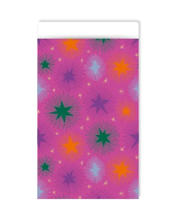 KP® Cadeauzakjes 12x19cm Stargazing pink 250st