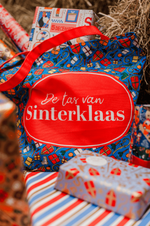 KP® Canvas tas - De tas van Sinterklaas 48x15x38cm