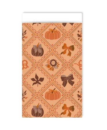 KP® Cadeauzakjes 12x19cm Luxury pumpkins 250st